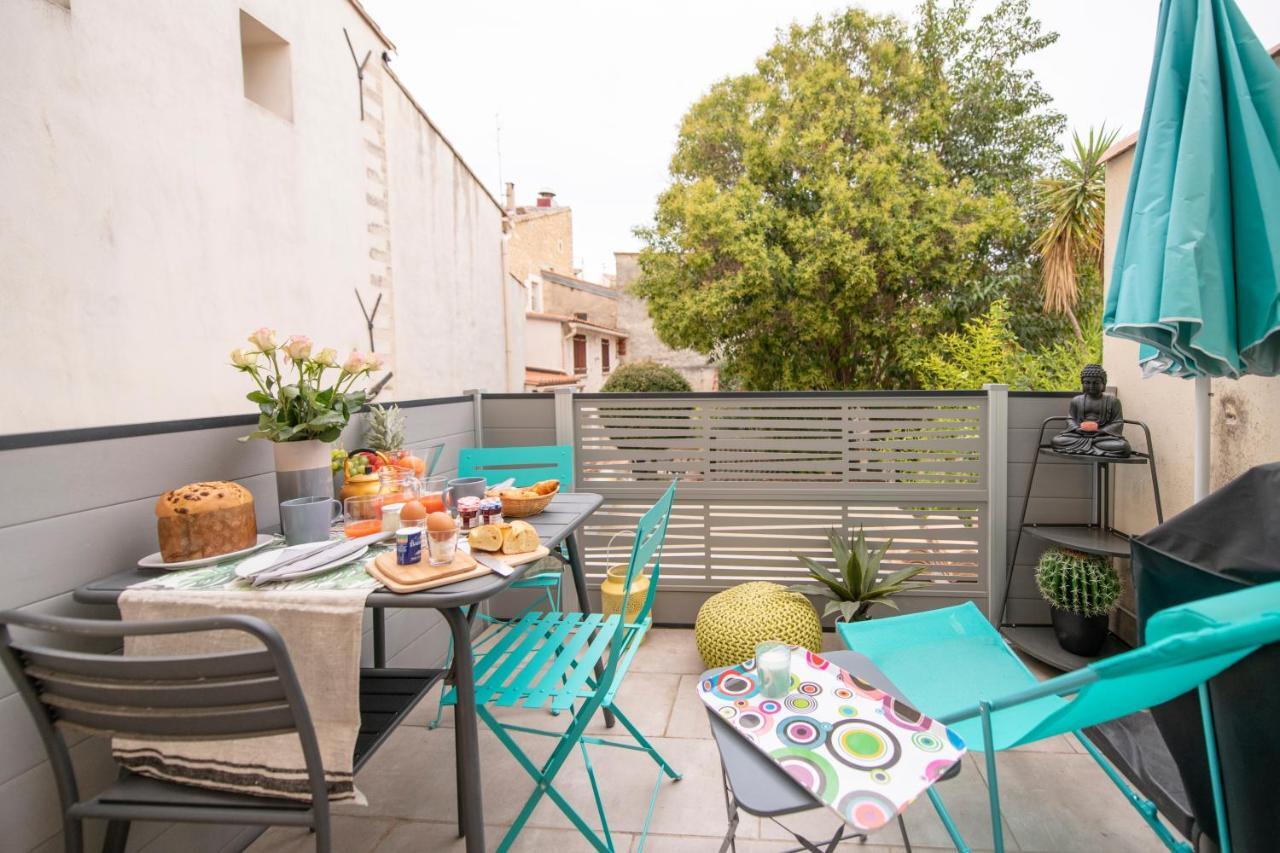 מונפלייה Suite Oisivete Avec Terrasse Vue Sur Patio Et Clim מראה חיצוני תמונה